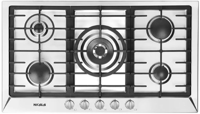 گاز صفحه ای استیل نیک کالا sgh101