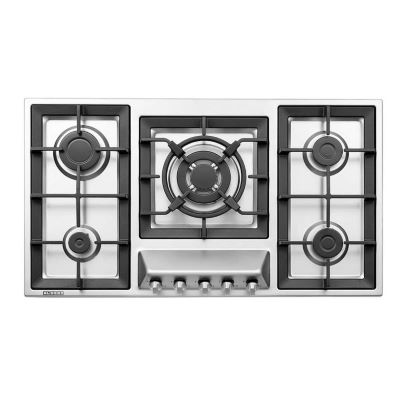 اجاق گاز رومیزی پنج شعله مدل S-5960 i  استیل البرز
